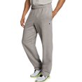 thumbnail image 1 of Champion Mens Powerblend Fleece Open Bottom Pants, L, Oxford Grey, 1 of 3