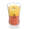 thumbnail image 2 of WoodWick Large Hourglass Candle Tropical Sunrise - Premium Soy Blend Wax Pluswick Innovation Wood Wick Made in USA, 2 of 6