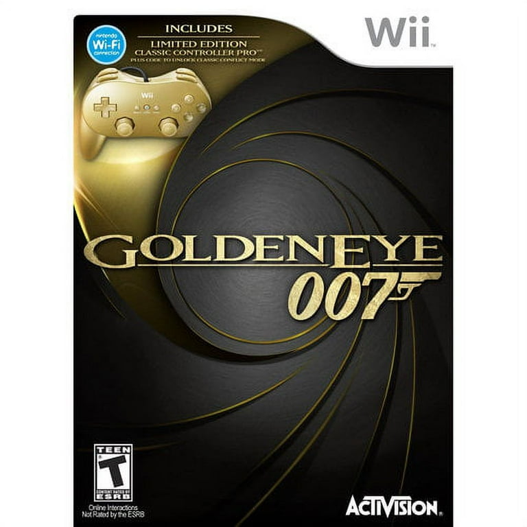 Activision James Bond 007: Golden Eye & Gold Controller (Wii