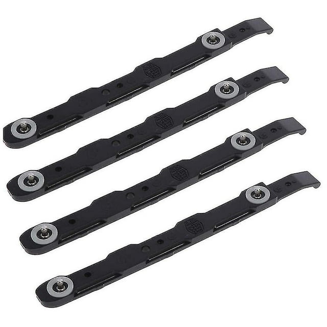 4 Pack Chassis Hard Drive Mounting Rails Chassis Hard Drive Rails Compatible 3.5inch Hdd Bracket,black GET IT_Gift Of G