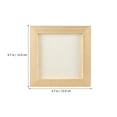 10 Pcs Unfinished Wooden Picture Frames DIY Photo Frames Wood Photo