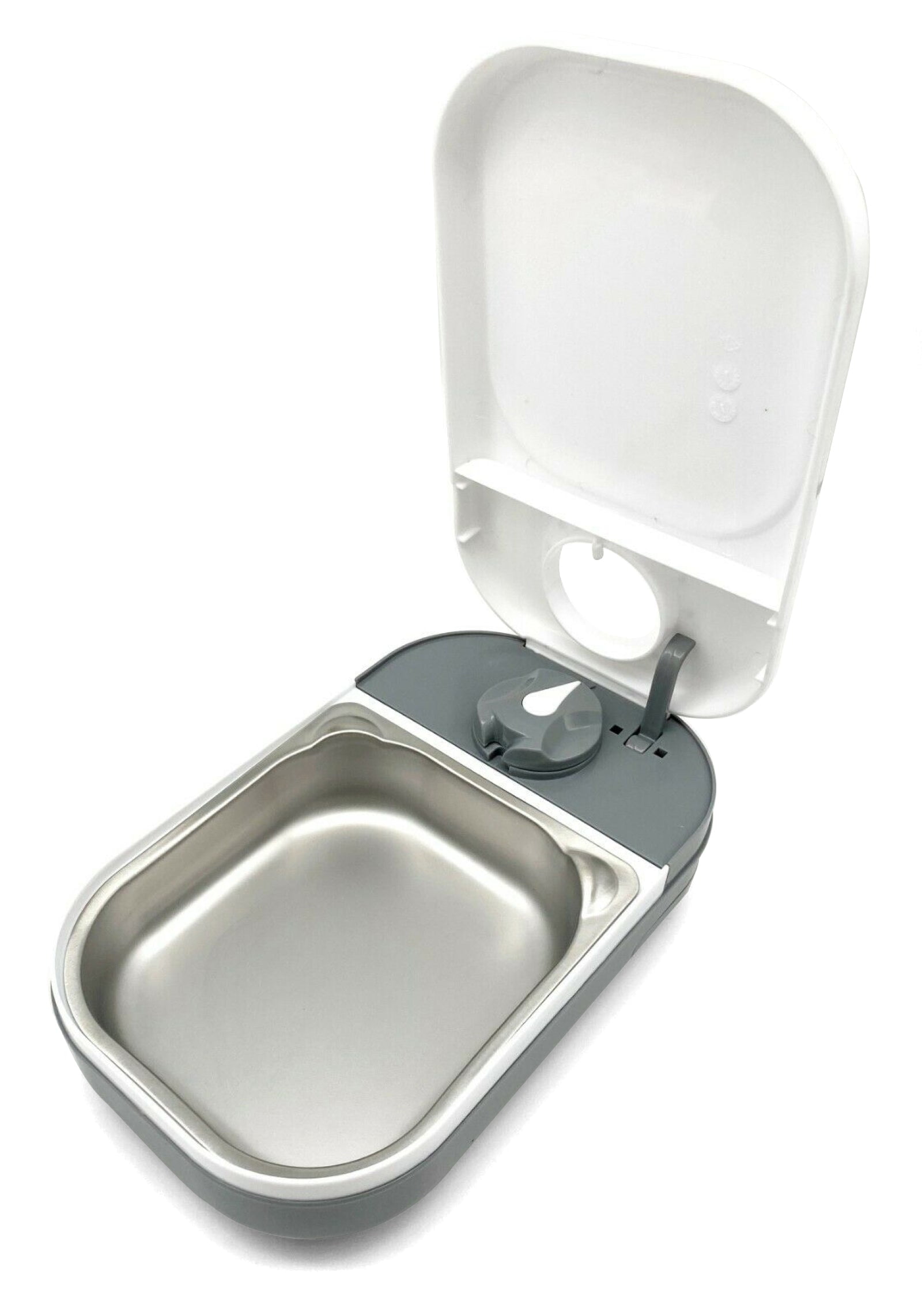 Closer Pets One-Meal Automatic Timed Dog & Cat Feeder with Stainless Steel Bowl Insert