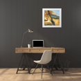 thumbnail image 3 of Watts, Eva 26x26 White Modern Wood Framed Museum Art Print Titled - Musical Violin, 3 of 4