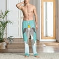 thumbnail image 3 of Cauagu Dog In Bathtub Mens Pajama Pants Sleep & Lounge Pants,PJ Bottoms with Pockets-X-Large, 3 of 7