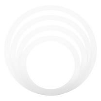 4-Piece Drum Kit Snare Drum Silencer Set with Portable Drum Mute Pads for Quiet Practice and Noise Reduction