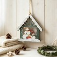 thumbnail image 5 of Eolstice Christmas Wooden Tree Ornaments, Rustic Hanging Wood Decorations, Festive Xmas Pendants, Handmade Vintage Accents, Home Christmas Decoration, 5 of 7
