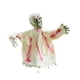 thumbnail image 5 of Bewildely Decoración eléctrica de terror para Halloween, casa embrujada, hogar, jardín, parte del patio, Control de voz aterrador, adorno de columpio Kits de decoración para fiestas L Blanco Bewildely HA070973-01, 5 of 6