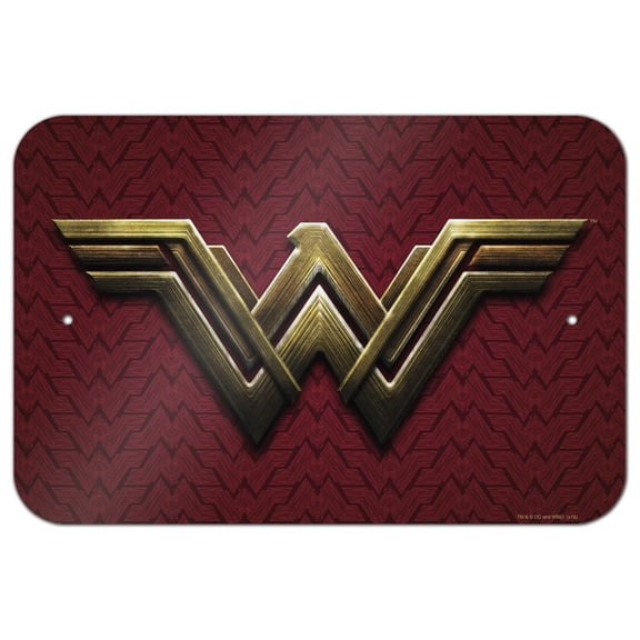 Justice League Movie Wonder Woman Logo Home Business Office Sign