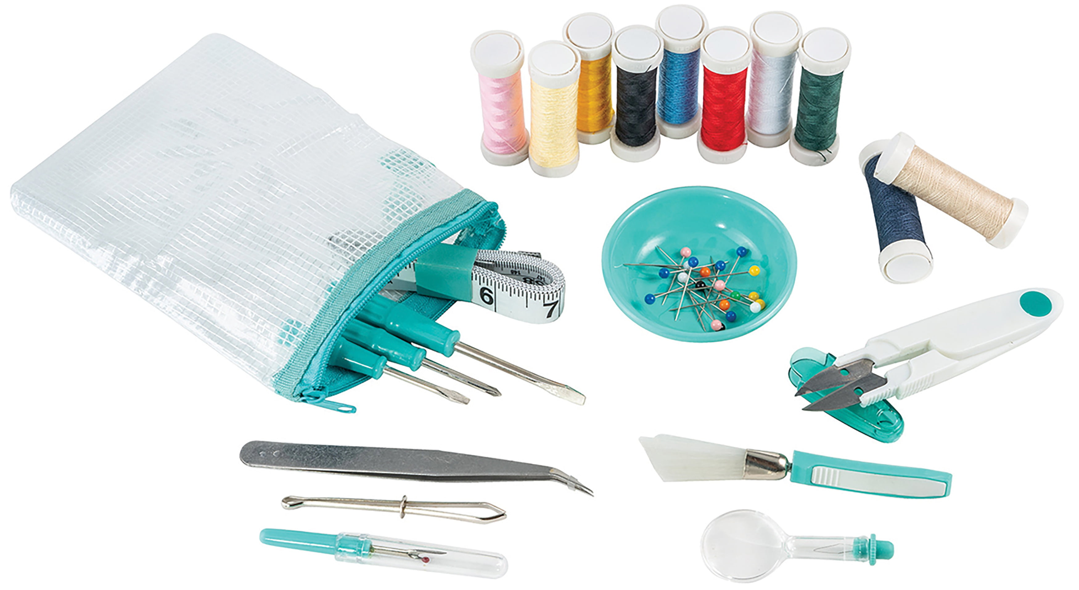 SINGER Sewing Machine Essentials Set, Machine Starter Kit, For Sewing, Crafts, 43 Pieces