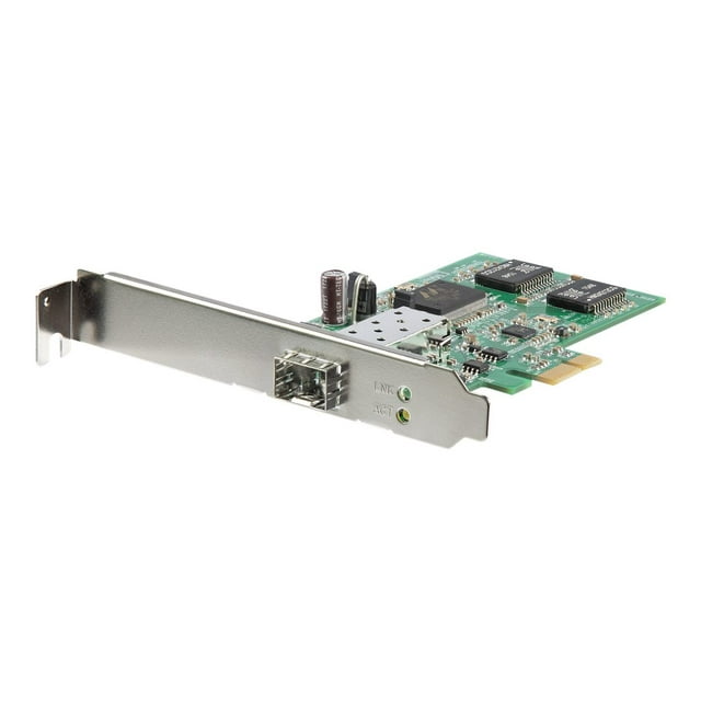 StarTech.com PCI Express Gigabit Ethernet Fibre Carte Réseau avec SFP Ouvert - PCIe GbE SFP Adaptateur de Carte Réseau NIC - Adaptateur SFP Fibre Optique (PEX1000SFP2) - Adaptateur Réseau - Profil Bas PCIe - 1GbE - 1000Base-LX, 1000Base-SX - pour P/N : GLCLHSMDSTTA, GLCSXMMDST, GLXST, MASPTSTP, MAGST, GLXST1STTSTSTSTSTS, STPTSTSTSTSTS