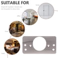 thumbnail image 2 of HEMOTON  8 Pcs Deadbolt Key Versatile Lock Fixing Plate Round Repair Travel, 2 of 8