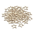 thumbnail image 4 of 100 piezas de estrellas huecas de madera sin terminar, adornos de madera, formas de estrellas para 3 cm, 4 of 9