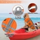 thumbnail image 4 of Chaleco salvavidas para perros EMUST L, impermeable, de alta flotabilidad, naranja, 4 of 5
