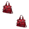 thumbnail image 1 of Sonducket Womens Multi Pocket Body Shoulder Bag Red Handbag Bag Messenger 2piezas Tipo 1, 1 of 1