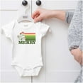thumbnail image 3 of Xmas TMNT Merry Christmas Cartoon Baby Romper Boys or Girls, 3 of 6