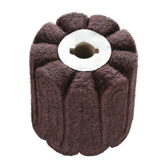 Fein Sinus Fleece Wheel,4 In,180 Grit,Fine 63721051010