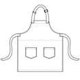 thumbnail image 4 of Chef Code 34" Denim Apron with 2-Pockets and Adjustable Neck, 4 of 4