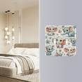 thumbnail image 5 of 3 Gang Light Switch Cover Plate Cartoon Elephant and Flower Wall Plate Decorate Electrical Outlet Cover Plates 4.56”x4.48”, 5 of 8
