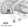 thumbnail image 4 of 1pc Cycling Bicycle Aluminium Alloy Rear Gear Tail Hook Dropout Mech Derailleur Hanger Hook Dropout Frame #014, 4 of 7