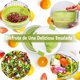 thumbnail image 4 of Centrifugadora de Lechuga, Escurridor de Lechuga Multifuncional, Centrifugadora para Ensalada Manual, Centrifuga de Verduras R&aacute;pido y F&aacute;cil, Secador de Lechuga y Verduras, Conten, 4 of 8