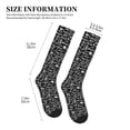 thumbnail image 4 of Rateoe Pasta Bacon Compression Socks for Women and Men 20-30mmHg-Circulation Support Socks Knee High Nurse Pregnant Running Medical and Travel Athletic, 4 of 7