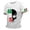 White, variant on Xdzjlr Tshirts for Men Italian Round Neck Short Sleeved Fashion Mens Shirts Casual,Xl