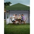 thumbnail image 6 of 10x10 Pop Up Canopy Tent Outdoor Canopy with 3 Removable Sidewalls Heavy Duty Commercial Instant Tent Shelter, 6 of 6