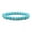 light blue, variant on Handmade Beaded Bracelet, Suitable for Both Men and Women, 8MM Natural Crystal Stone Beaded Bracelet (Black Volcano Stone)