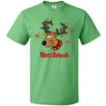 thumbnail image 3 of Inktastic Merry Christmas Reindeer T-Shirt, 3 of 5