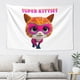thumbnail image 1 of Tapiz de Super Kitties para colgar en la pared, tapiz artístico para decoración del hogar, 60 x 40 pulgadas, 1 of 5
