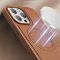 thumbnail image 2 of Magnetic Leather Case Compatible With Iphone 14 Pro Max/14 Pro, Pu Leather Slim Non-slip Shockproof Cover, 2 of 5
