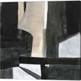 thumbnail image 2 of Great Art Now Deconstructed Ebony by Jennifer Goldberger 2 Piece Canvas Art Set Each 14"W x 14"H, 2 of 3
