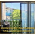 thumbnail image 5 of Magnetic Sliding Screen Door-Fit 72x80inch Door-Screen Door Itself Size 74x81inch-Screen Door Mesh for Sliding Glass Door French Door Keeps Bugs Mosquito Out for Interior Door Patio Outdoor Sun House, 5 of 14