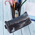 thumbnail image 5 of Estuche para lápices, bolsa de papelería para estudiantes de cuero, bolsa con cremallera para bolígrafos, lápices Adepaton CPB-US-XD152-4, 5 of 5