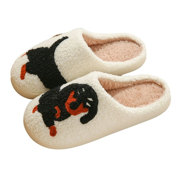 YLYL Women Men House Slippers Fluffy Fuzzy Cozy Warm Memory Foam Winter Indoor Outdoor Shoes