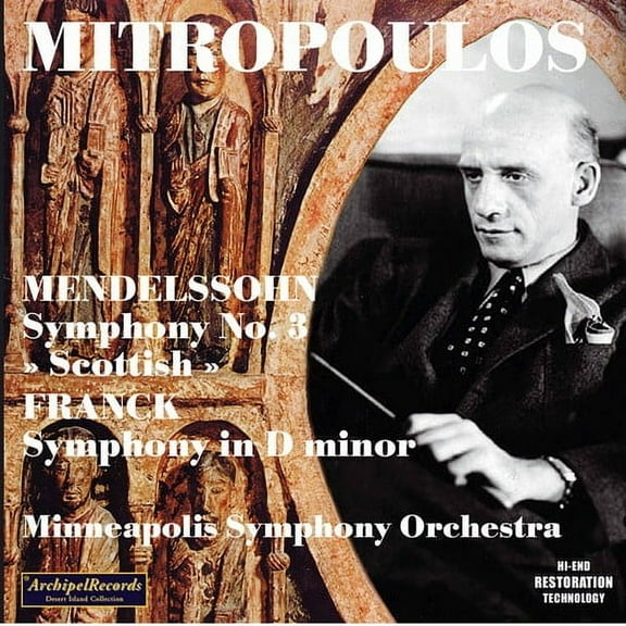 Mendelssohn / Mitropolous - Sinfonie 3 Franck Sinfonie - Music & Performance - CD