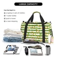 thumbnail image 5 of Rocae Watercolor St Patrick Day Print Hand Travel Bag Travel Duffel Bag and Fitness Bag, Women's Waterproof Weekend Tote, Men's Travel and Fitness Essentials, 5 of 7