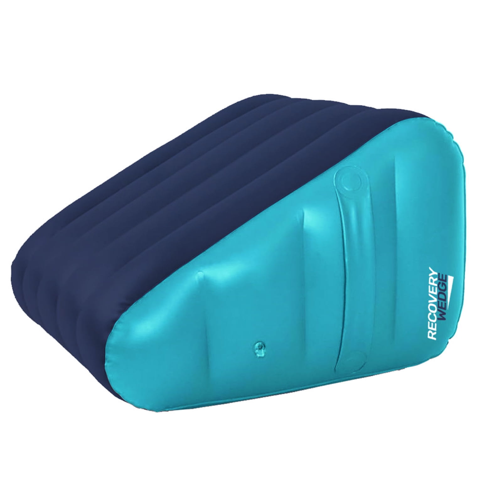 Leg Elevation Pillow by Recovery Wedge, Inflatable Wedge Pillow for Sleeping and Post-Surgical Recovery, Improve Circulation and Reduce Swelling, Speed Injury Recovery. (Large Triangle)