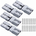 thumbnail image 1 of Conector rápido de batería de 50 A, 600 V, 8 unidades, para Anderson Powerpole, color gris., 1 of 5