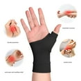thumbnail image 5 of Wrist Guard Hand Guard For Men And Women Joint Sprain Elastic Wrist Strap Warm And Cold Fitness Half Finger Glove, 5 of 6