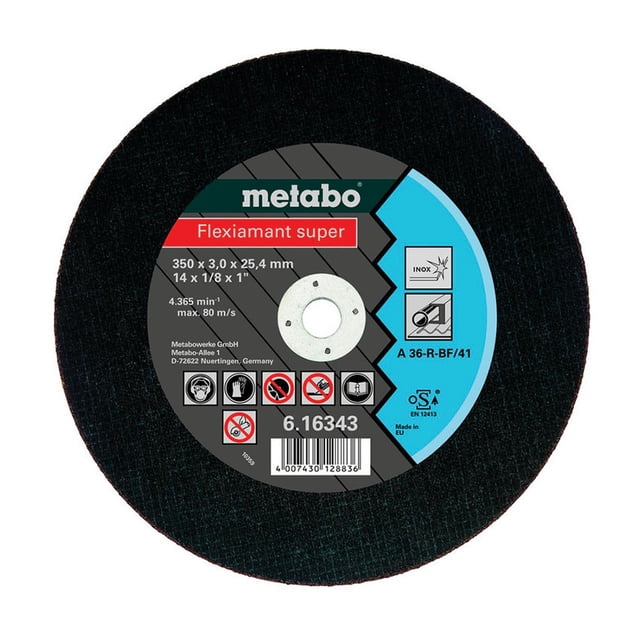 Disco Corte Flexiamant S.I. 350X3X25.4Mm METABO
