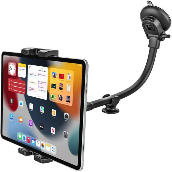 woleyi Car Windshield 13-inch Long-arm iPad Stand for iPad, Mobile phone 4-13-inch Devices