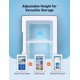 thumbnail image 4 of Minirefrigerador AstroAI 2.0 Gen 6L/8 latas 110 V AC/12 V DC gris oscuro, 4 of 7