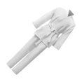 thumbnail image 3 of fastboy Karate Uniform Long Sleeves Karate Clothes for Training Sparring 150 Competition White 150, 3 of 6