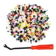 thumbnail image 2 of 500 Piezas de Clips de Ajuste de Carrocería Mixtos Sujetadores de Plástico Remache de Parachoques Clips de Cierre Automático Universales con kusrkot remaches de clip automotriz, 2 of 8