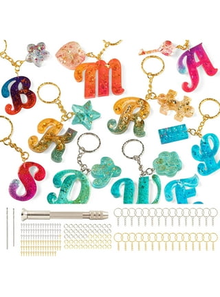 Arteza Silicone Molds and Keychain Accessories Kit - 37 Pieces
