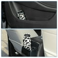 thumbnail image 3 of Unique Bargains Car Trash Can Portable Car Cup Holder Plastic Trash Bin Black White 1 Pcs, 3 of 6