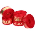 thumbnail image 3 of CIMAXIC Party 5 Rolls Graduation Season Present Wrapping Ribbon 5 Yards Decorative Class Ribbon For Graduation Party Polyester Ribbon For Crafting Present Flower Bouquets,177.17"X0.63"X0.04", 3 of 4