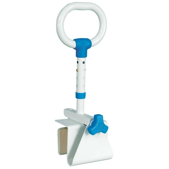 AquaSense Multi-Adjust Bathtub Safety Rail with Steel Construction, White