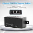 thumbnail image 1 of 100Mbps POE DC Power Over Ethernet RJ45 POE Inyector Divisor Adaptador de pared, 1 of 6